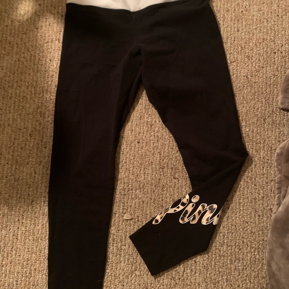 Pink leggings